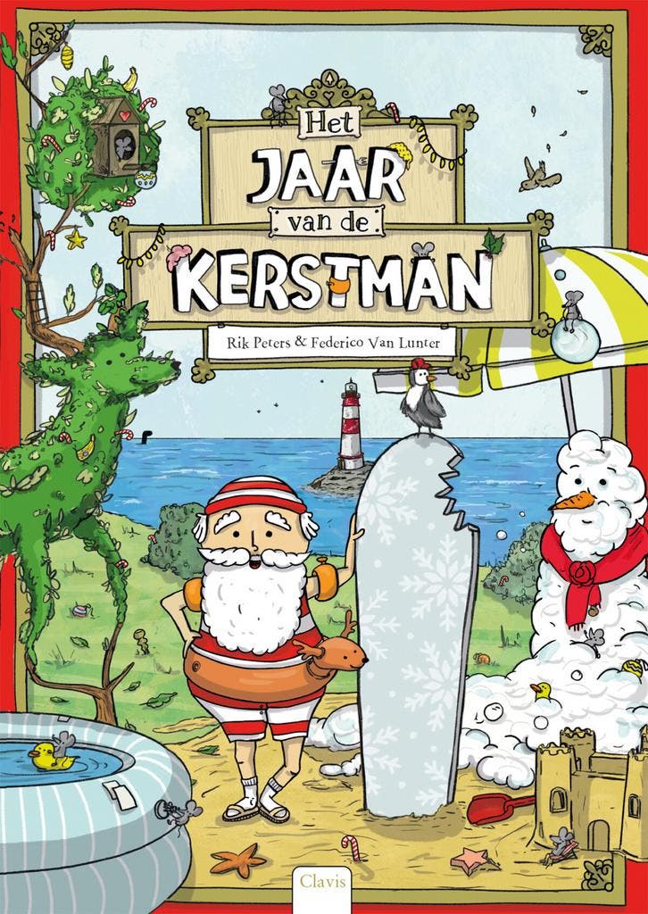 Boek: Het jaar van de kerstman - (als nieuw), Boeken, Overige Boeken, Zo goed als nieuw, Verzenden