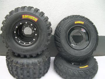 Quad Wielen Banden Velgen Yamaha YFZ Raptor LTZ 400 LTR TRX, Ophalen of Verzenden, Nieuw