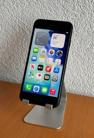 Apple iPhone SE 2022 64GB / Garantie / Zeer nette staat, Telecommunicatie, Mobiele telefoons | Apple iPhone, Zwart, Refurbished