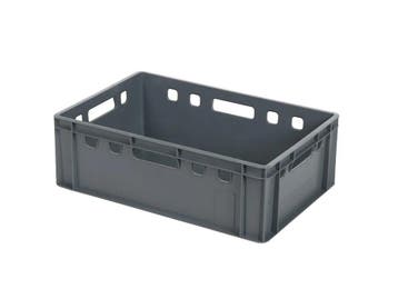 Stapelbak E2 - 600 x 400 x H 200 mm - geventileerde, Ophalen of Verzenden, Nieuw