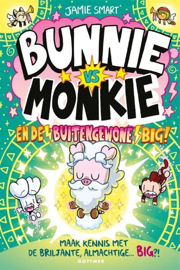 Bunnie Vs Monkie En De Buitengewone Big | Jamie Smart, Ophalen of Verzenden