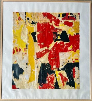 Mimmo Rotella (1918-2006) - Senza Titolo