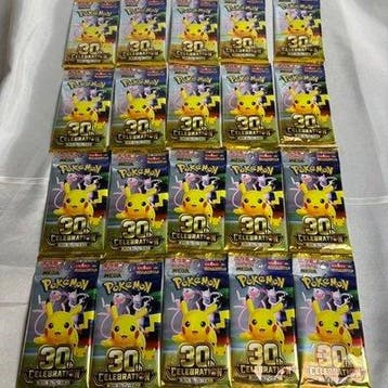 Pokémon - 20 Booster pack - Pokemon TCG 30th Celebration, Nieuw