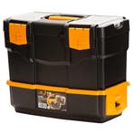 vidaXL Gereedschapskist 420x220x340 mm polypropeen, Doe-het-zelf en Verbouw, Gereedschapskisten, Verzenden, Nieuw