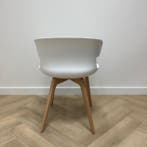 Design  stoel COVE van Dorigo, wit - beuken, Ophalen of Verzenden, Gebruikt, Stof, Eén