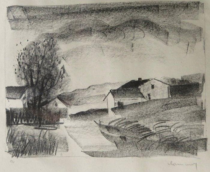 Maurice De Vlaminck (1876-1958) - RARE Maurice de Vlaminck, Antiek en Kunst, Antiek | Overige Antiek