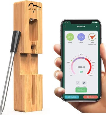 Myrr® - Vleesthermometer draadloos met App - BBQ Thermom..., Verzenden, Nieuw