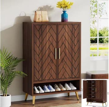 Schoenenopbergkast voor 18 paar – Modern design, Verzenden, Nieuw