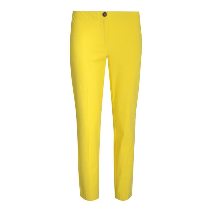 Cambio • gele Ros summer cropped broek • 36, Kleding | Dames, Broeken en Pantalons, Geel, Nieuw, Maat 36 (S), Verzenden