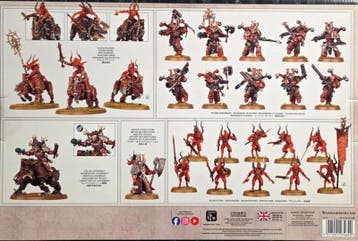 World Eaters Khorne Daemonkin (Warhammer 40.000 nieuw), Hobby en Vrije tijd, Wargaming, Ophalen of Verzenden, Nieuw