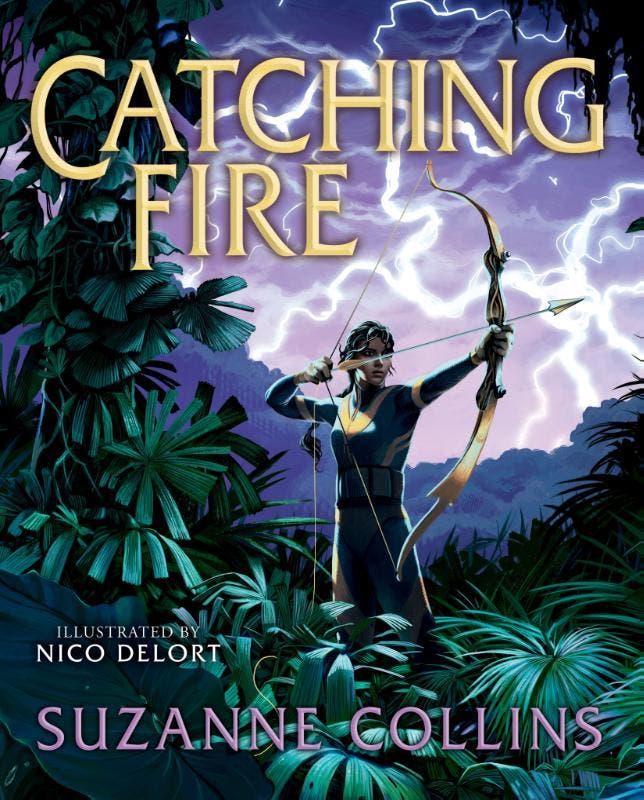 Catching Fire: Illustrated Edition | Suzanne Collins | Nieuw, Boeken, Kinderboeken | Jeugd | 13 jaar en ouder, Nieuw, Ophalen of Verzenden