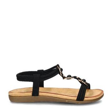 Dolcis sandalen voor dames in het Zwart, Dolcis, Verzenden, Zwart, Nieuw