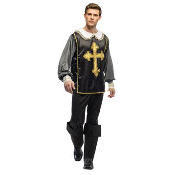 Kostuum Musketier Treville Heren, Ophalen of Verzenden, Nieuw