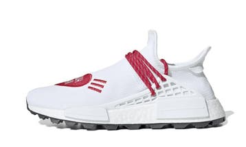 NMD HU Pharrell Human Made White Red, Nieuw