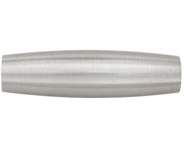 Inzetstuk mat nikkel ongelakt 75mm tbv deurklink Ton, Verzenden, Nieuw