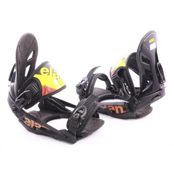 S M snowboard bindingen ELAN XENON, Black/yellow (NIEUWE), Verzenden, Nieuw