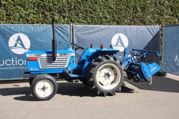 Veiling: Minitractor Iseki TL2300 Diesel 23PK met Grondfrees, Ophalen, Gebruikt, Overige merken