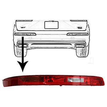 Audi Q7 2015+ Achter mistlicht Links In Bumper (Mistlampen), Auto-onderdelen, Verzenden, Nieuw