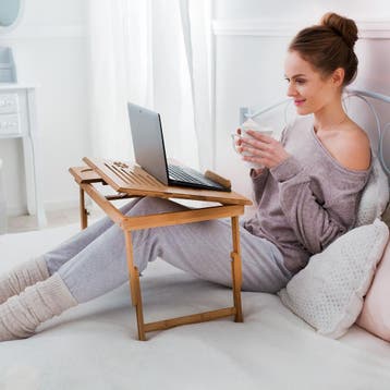 Houten laptoptafel, Verzenden, Nieuw