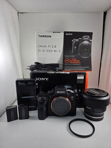 Sony A7 II + Tamron 2,8/24 mm Di III OSD M 1:2 | Spiegelloze, Nieuw