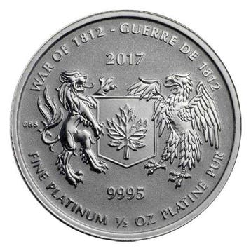 Canada. 50 Dollars 2017 1/2 oz $50 CAD Canada .9995 Fine