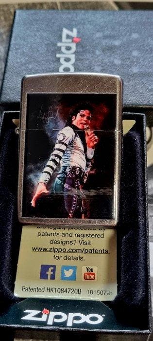 Zippo - Original Zippo Rarität King of Pop Ikone Michael, Verzamelen, Nieuw