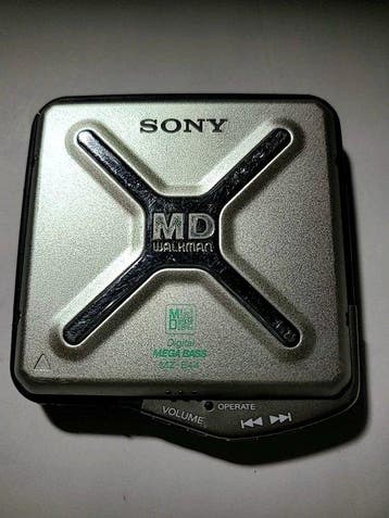 Sony - MZ-E44 Draagbare minidisc-speler, Nieuw