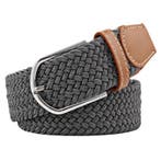 Fako Fashion - Elastische Riem - Canvas - Gevlochten - 105cm, Verzenden, Nieuw