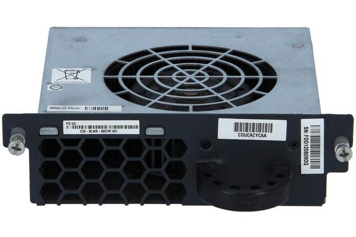 Cisco C3K-BLWR-60CFM - Cisco Fan Module for the Catalyst, Computers en Software, Netwerk switches, Zo goed als nieuw, Ophalen of Verzenden