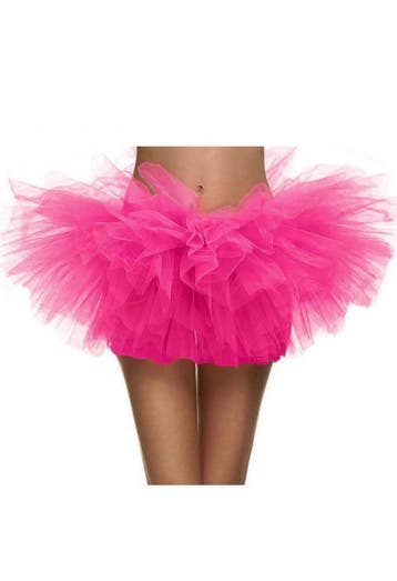 Korte Tutu Roze Tule Rokje 116 122 128 134 140 146 152 Pink, Kinderen en Baby's, Carnavalskleding en Verkleedspullen, Ophalen of Verzenden
