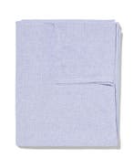 HEMA Tafelkleed blauw chambray katoen 140x240, Verzenden, Nieuw, Blauw