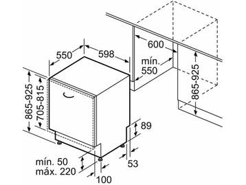 Bosch SBH4ECX28E - Inbouwvaatwasser 60 cm - VarioLade, Verzenden, Zo goed als nieuw