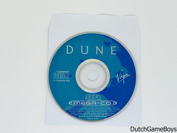 Sega Mega CD - Dune - CD Only, Spelcomputers en Games, Games | Sega, Gebruikt, Verzenden