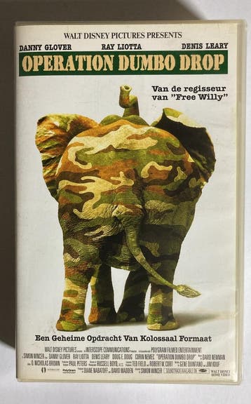 OPERATION DUMBO DROP (VHS), Verzenden, Gebruikt