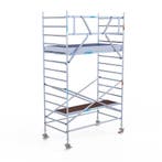 Rolsteiger Original 135x250 5,2m werkhoogte tegen de gevel, Doe-het-zelf en Verbouw, Steigers, Verzenden, Nieuw, Rolsteiger of Kamersteiger