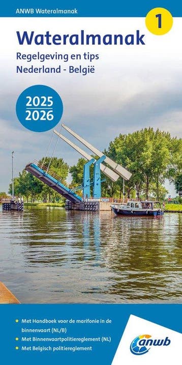 9789018054045 Wateralmanak 1 - 2025-2026, Verzenden, Nieuw, ANWB