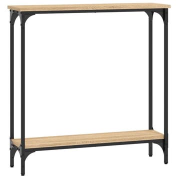 Consoletafel Sonoma Eiken | Retourdeal 34% Korting, Huis en Inrichting, Tafels | Sidetables, 50 tot 100 cm, Ophalen of Verzenden