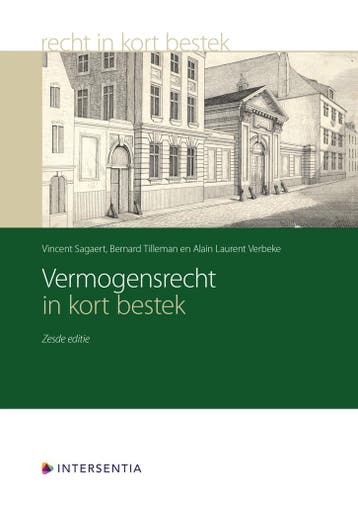 Vermogensrecht in kort bestek / Recht in kort bestek / 8, Boeken, Verzenden, Zo goed als nieuw, Vincent Sagaert