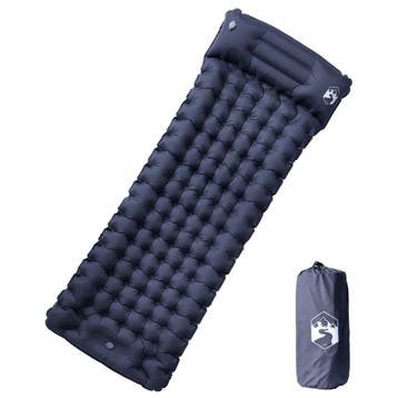 vidaXL Kampeermatras met kussen zelfopblazend 1-persoons, Verzenden, Nieuw