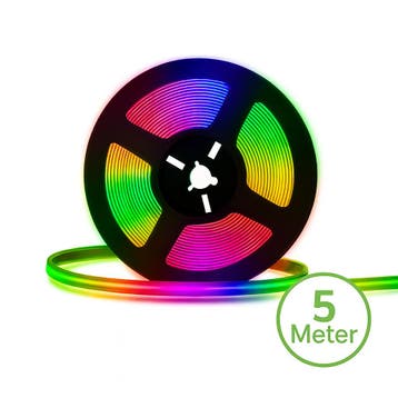 COB LED Strip | 24V | 16W p/m | 5 meter | RGB | Dimbaar, Ophalen of Verzenden, Nieuw