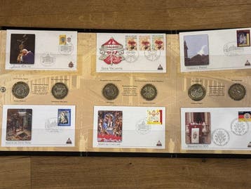 Vaticaan. Papst johannes Paul II. Set 6 x 1/2 oz (Zonder, Postzegels en Munten, Munten | Europa | Niet-Euromunten