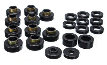 Energy Suspension CJ5-7 Body Mounts - Black, Ophalen of Verzenden, Nieuw