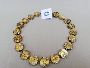 24 karaat - Geel goud, Murano - Halsketting