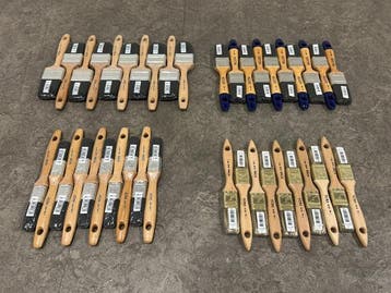 Veiling - Elma verfkwast set 40-delig, Doe-het-zelf en Verbouw, Nieuw