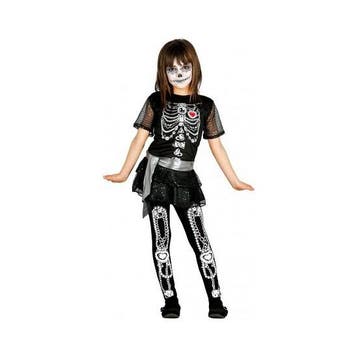 Skelet juwelen meisjes kostuum - Halloween kleding overig, Ophalen of Verzenden, Nieuw