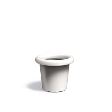 Cortenstaal gecoat bloempot Tube Ø70x60cm - Met bodem, Tuin en Terras, Rond, Nieuw, Metaal, 60 tot 100 cm