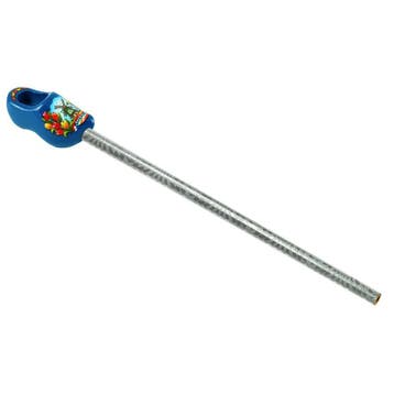 Potlood klompje blauw met molen en tulpen, Ophalen of Verzenden, Nieuw