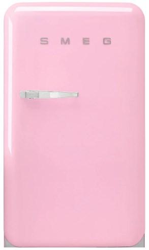 €1099 Smeg FAB10HRPK5 koelkast Vrijstaand 135 l E Roze, Ophalen of Verzenden, Nieuw, 160 cm of meer