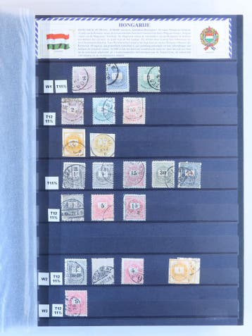 Hongarije oud-modern in 3 dikke boeken, Ophalen of Verzenden, Postfris