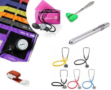 Handmatige bloeddrukmeter basis set met stethoscoop, Verzenden, Nieuw
